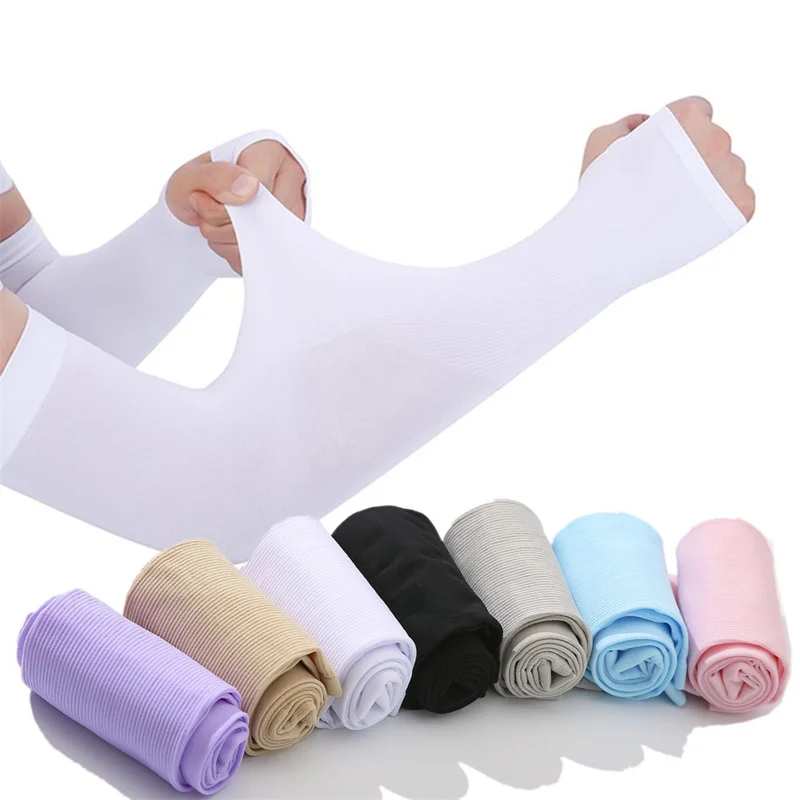 Cycling Gear For Women - Sunscreen Ice Silk Sleeve for Men