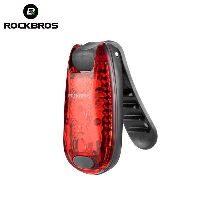Cycling Gear Pack - ROCKBROS Bike Rear Light Bicycle Warning