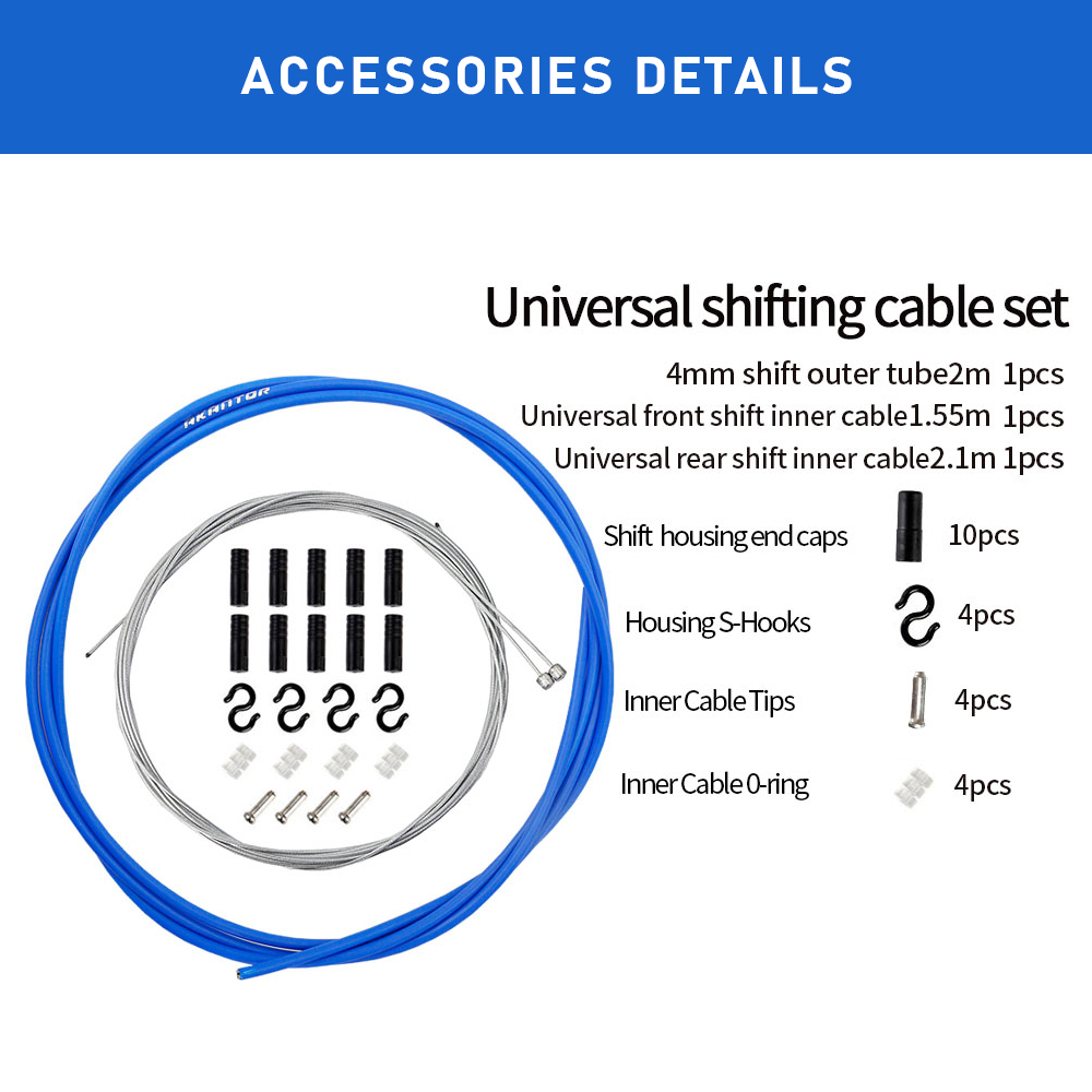 AKA Bicycle Brake/Shift Cable& - đánh giá và giá Cycling Gear Kit