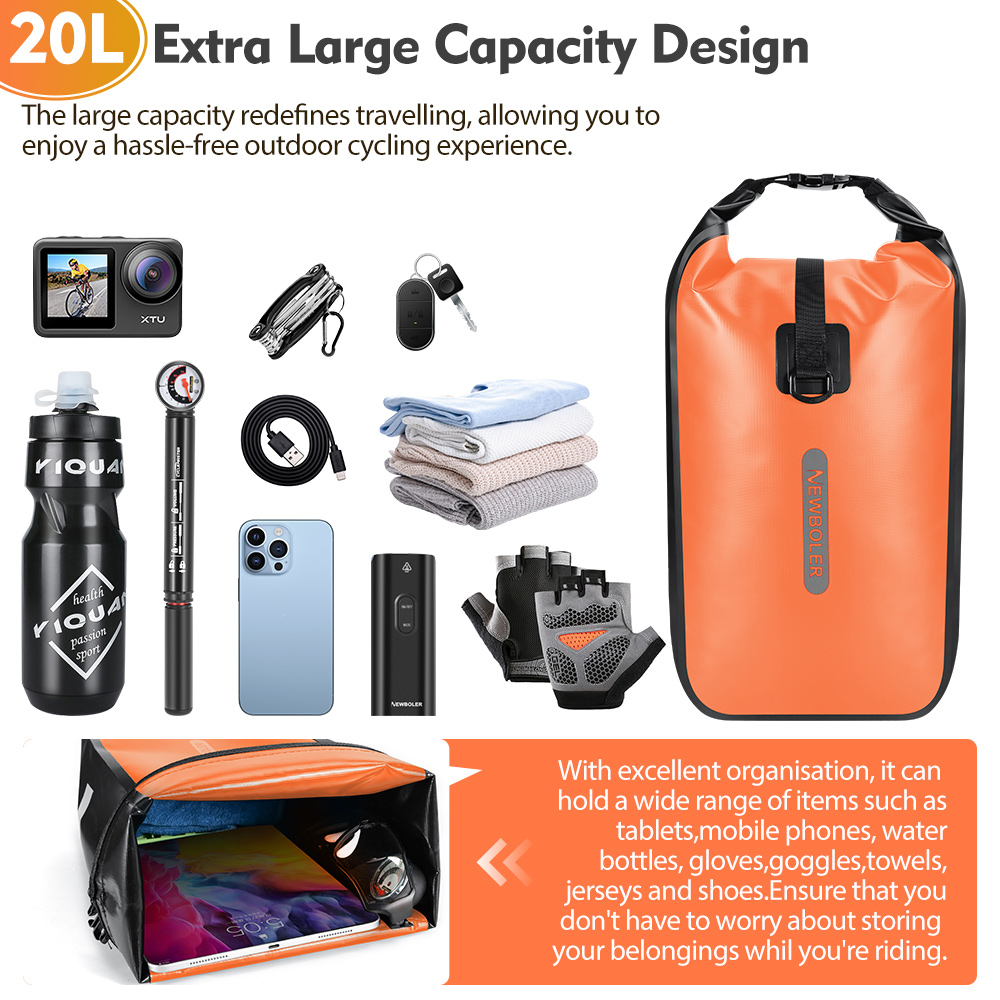NEWBOLER 10L 20L Waterproof Cy - đánh giá và giá Cycling Gear Pack