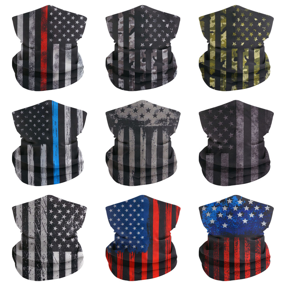 USA Flag Neck Gaiter Face Mask - đánh giá và giá Cycling Gear For Women
