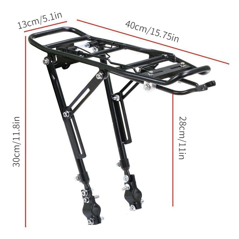 1PC Alloy Rear Bicycle  Rack C - đánh giá và giá Cycling Gear Pack
