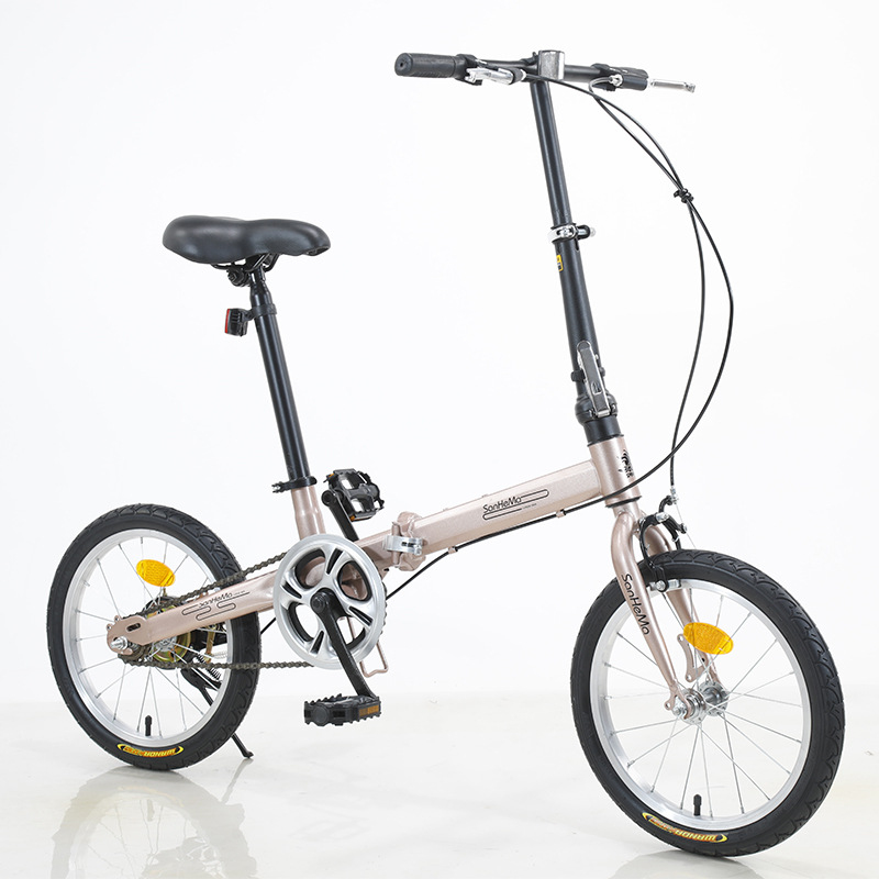 Sanhema 16 Inch Folding Bicycl - đánh giá và giá Cycling Low Gear