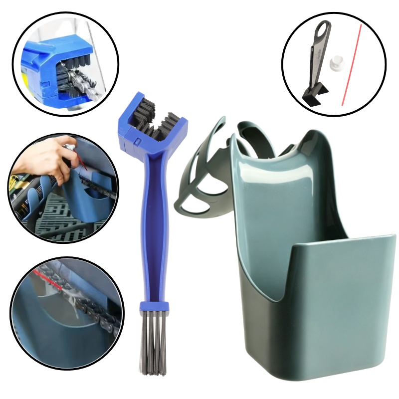 Motorcycle Chain Brush Kit wit - đánh giá và giá Cycling Gear Organiser