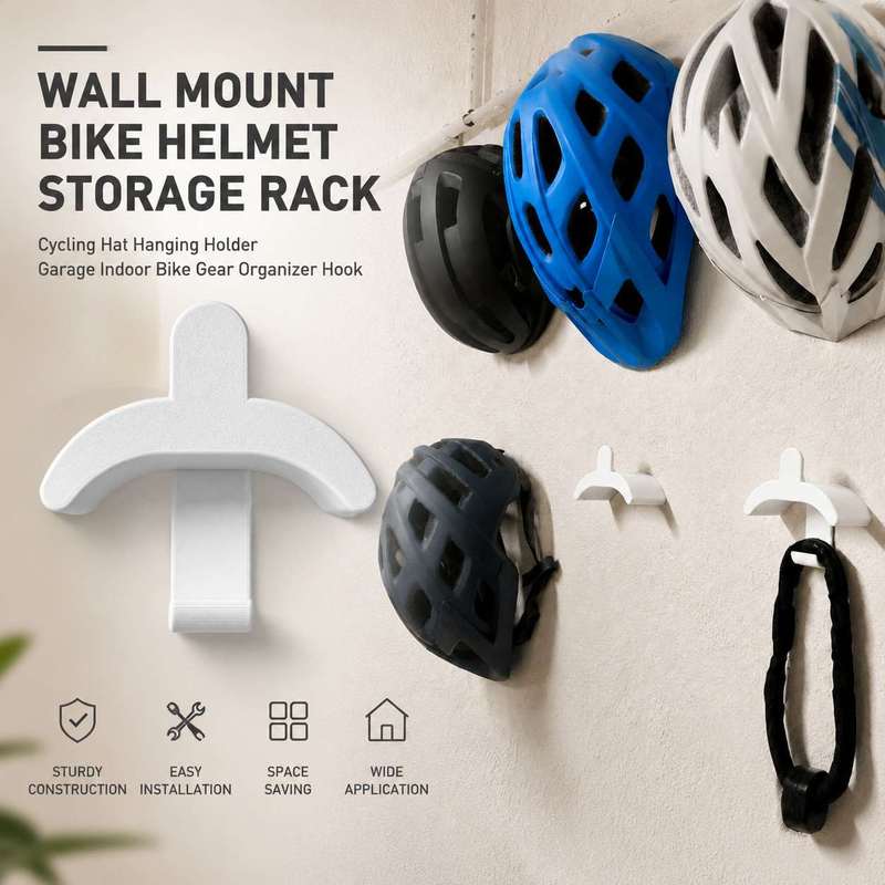 Wall Mount Bike Helmet Storage - đánh giá và giá Cycling Gear Organiser