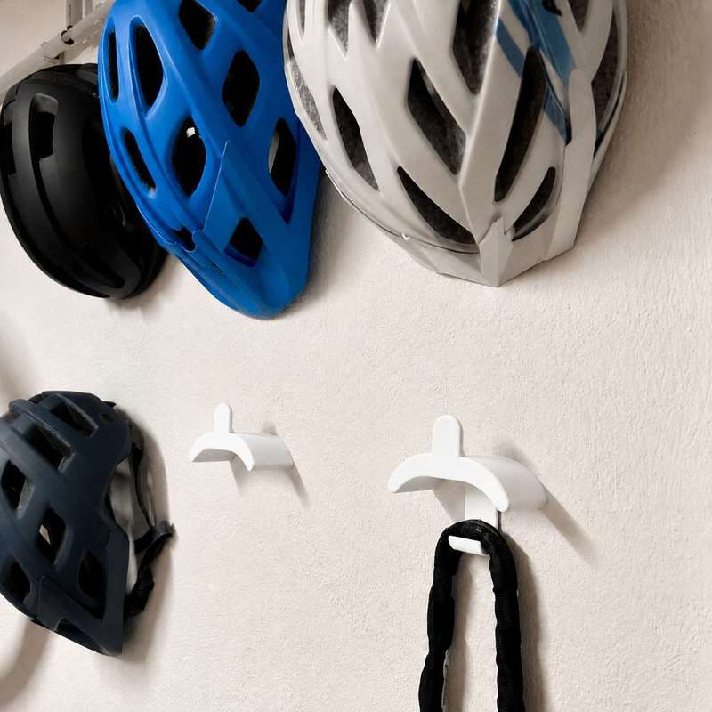 Wall Mount Bike Helmet Storage - đánh giá và giá Cycling Gear Organiser