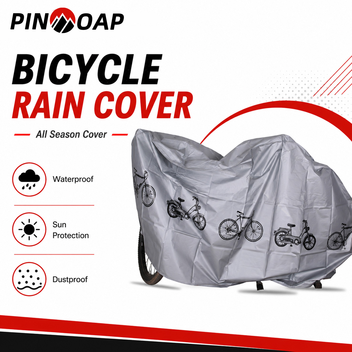 PINMOAP Universal Bicycle Rain - đánh giá và giá Cycling Gear Pack