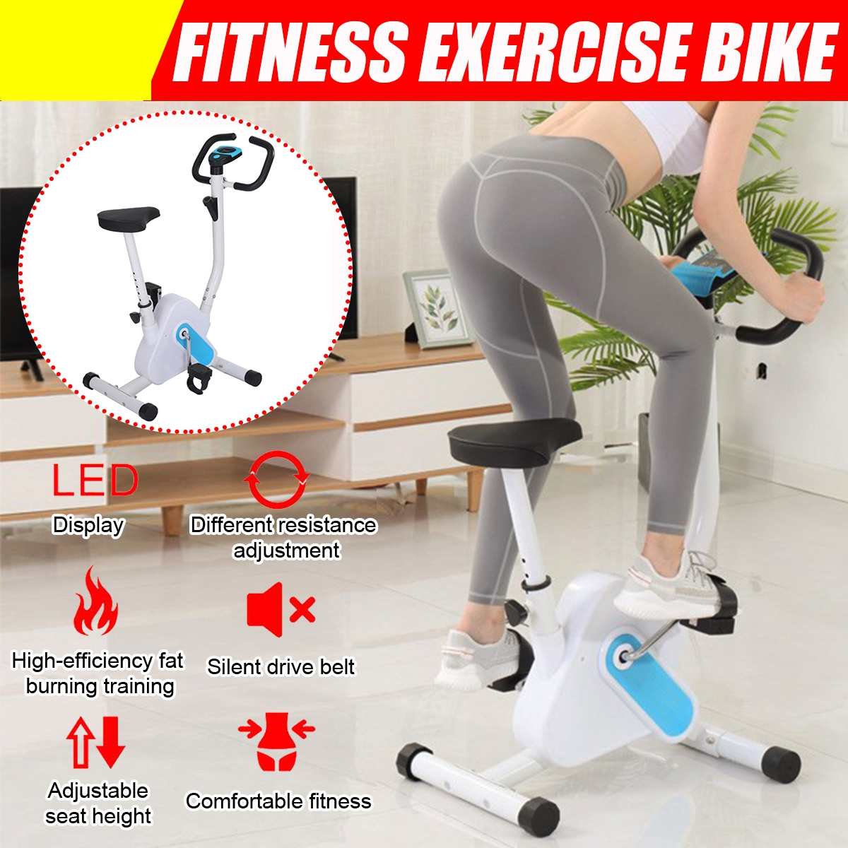 LED Display Cycling Machine Wo - đánh giá và giá Cycling Gear Display