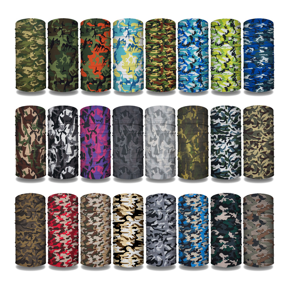 CM01-CM33 Camo Printed Bandana - đánh giá và giá Cycling Gear For Women