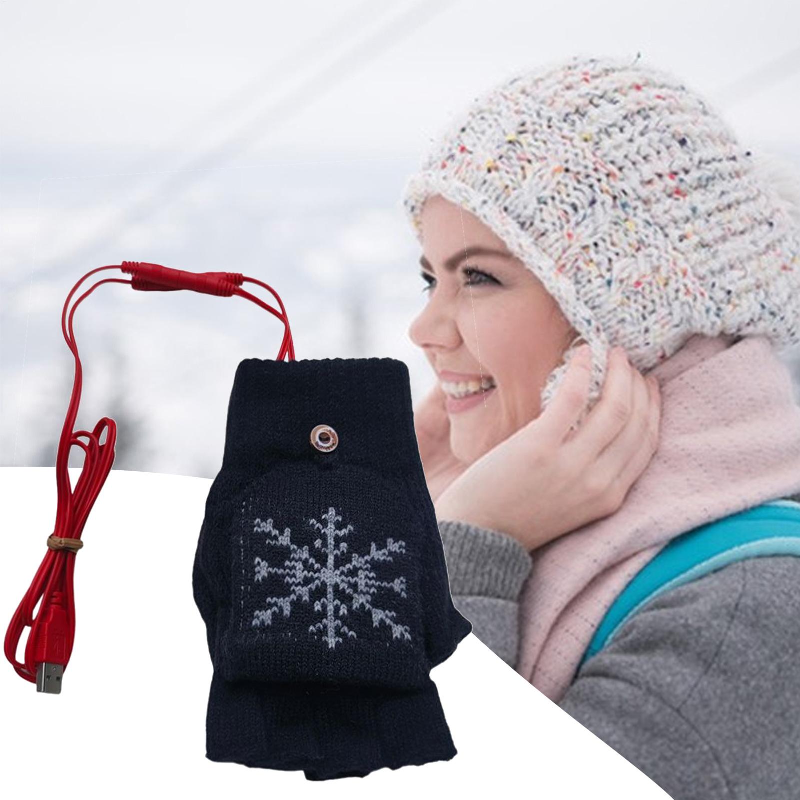 Heated Gloves Fingerless USB H - đánh giá và giá Cycling Gear For Cold Weather