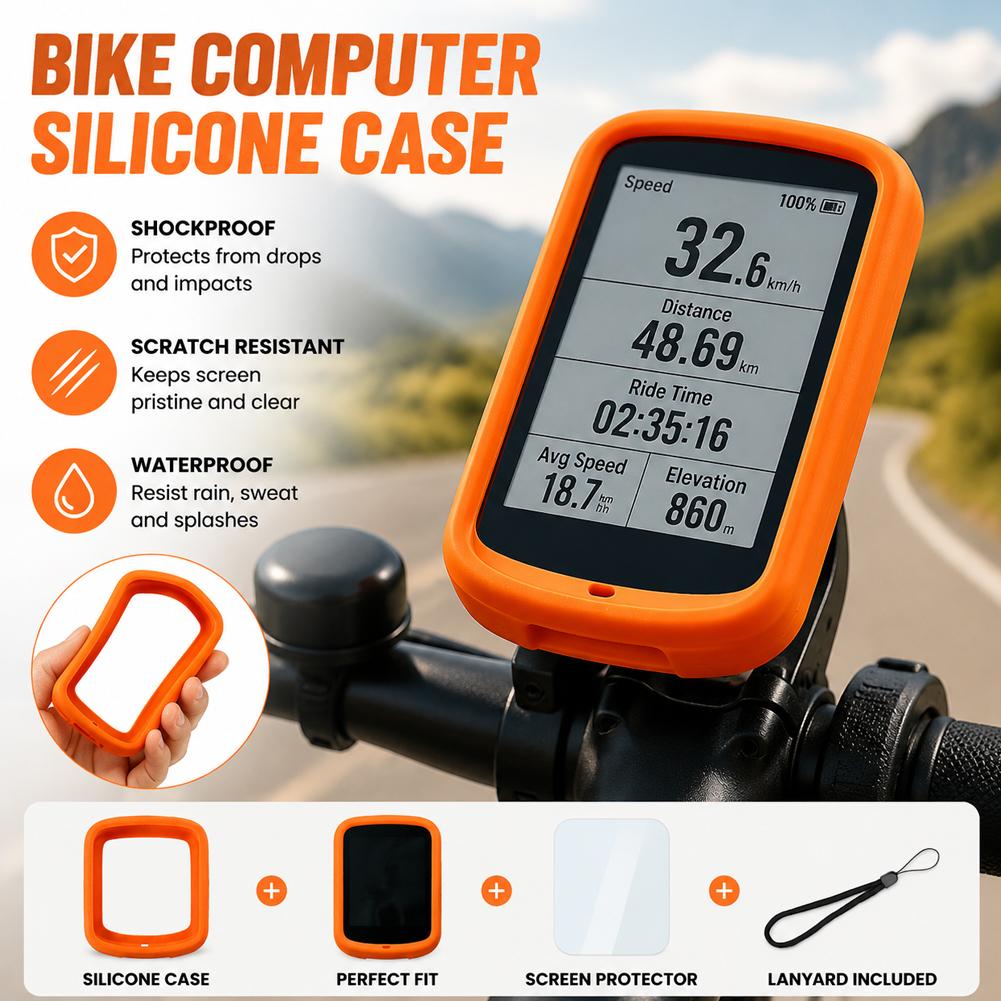 Silicone Protective Cover for  - đánh giá và giá Bike Computer Gps