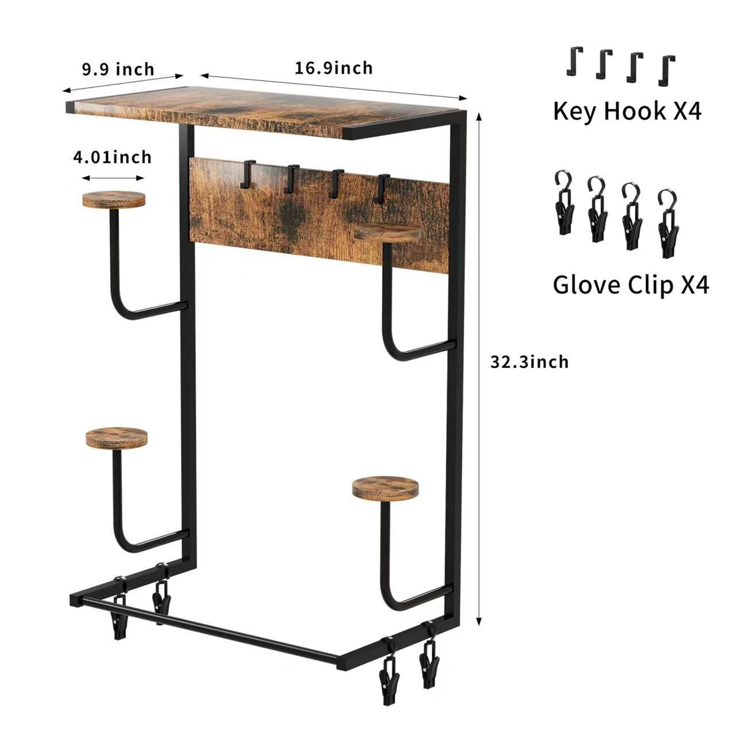 Motorcycle Helmet Holder, Wall - đánh giá và giá Cycling Gear Organiser