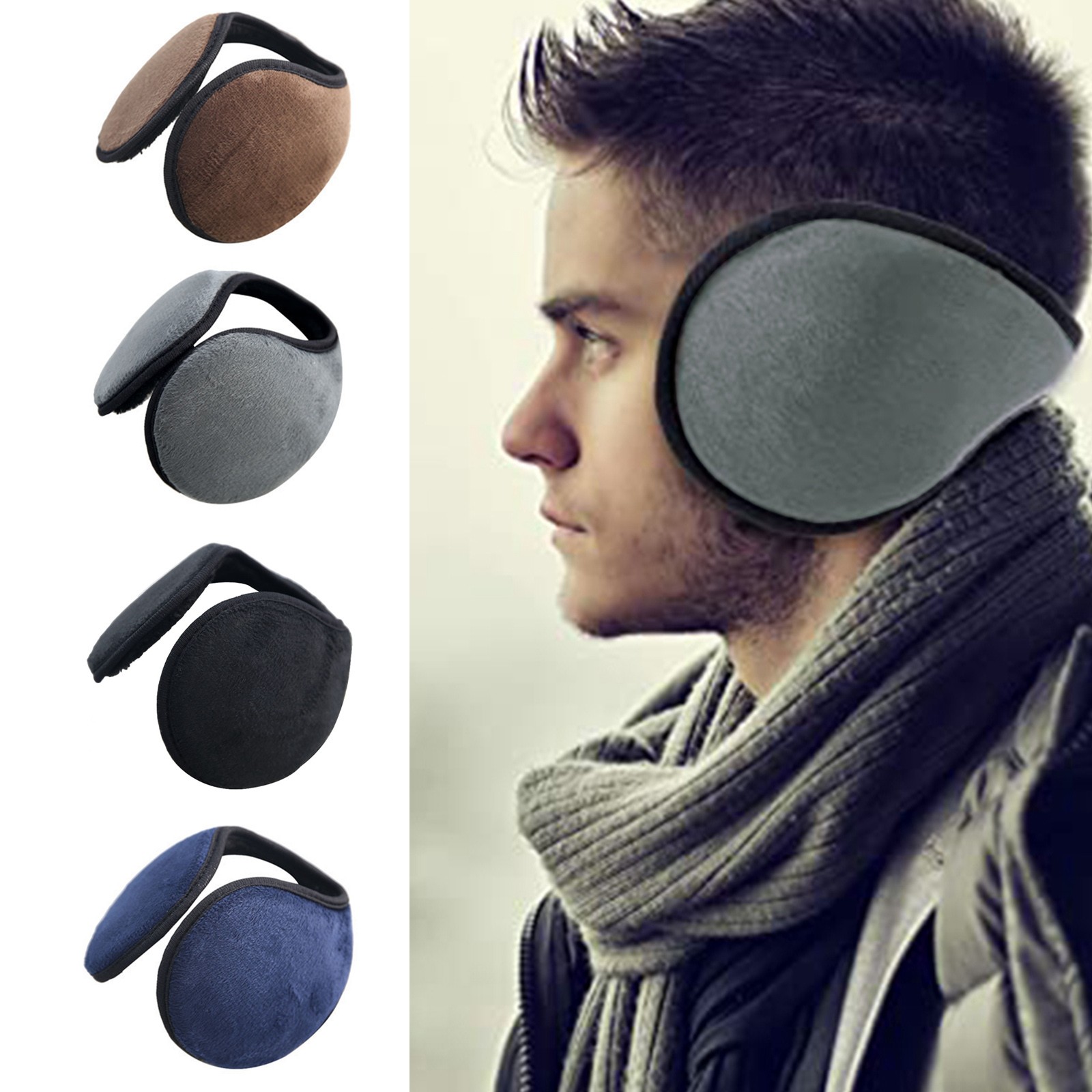 Winter Ear Muffs Warm Fleece F - đánh giá và giá Cycling Gear For Cold Weather